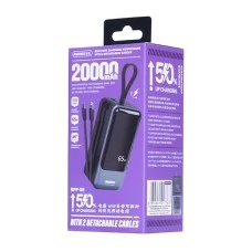 PowerBank Remax RPP-59 20000mAh 65W + 60W PD + QC (Grey)